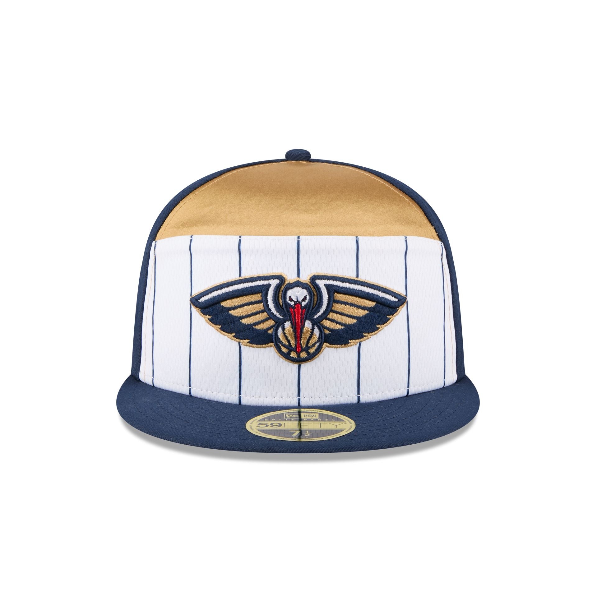 New Orleans Pelicans 2025 Tip-Off Split Panel 59FIFTY Fitted Hat