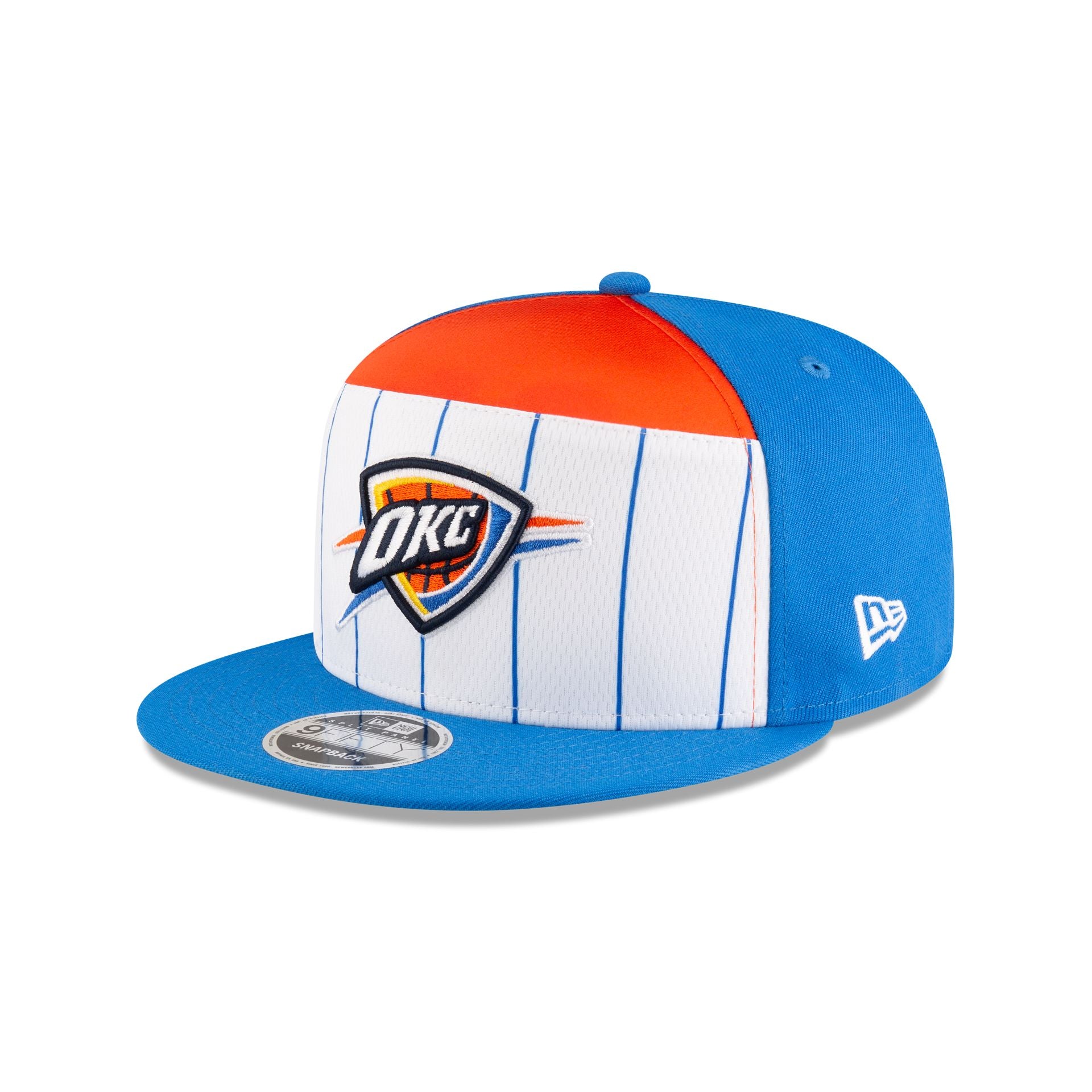 Oklahoma City Thunder 2025 Tip-Off Split Panel 9FIFTY Snapback Hat