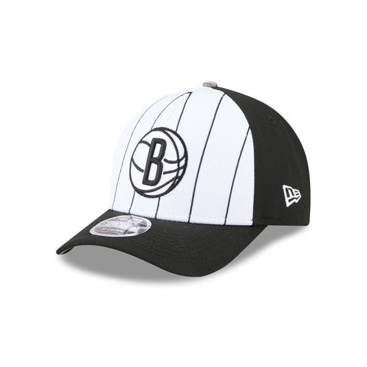Brooklyn Nets 2025 Tip-Off 9FORTY M-Crown A-Frame Snapback Hat - New Era Cap
