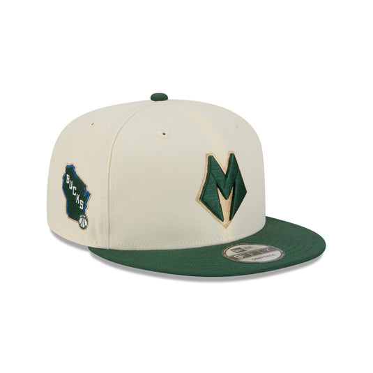 Milwaukee Bucks 2025 City Edition 9FIFTY Snapback Hat - New Era Cap