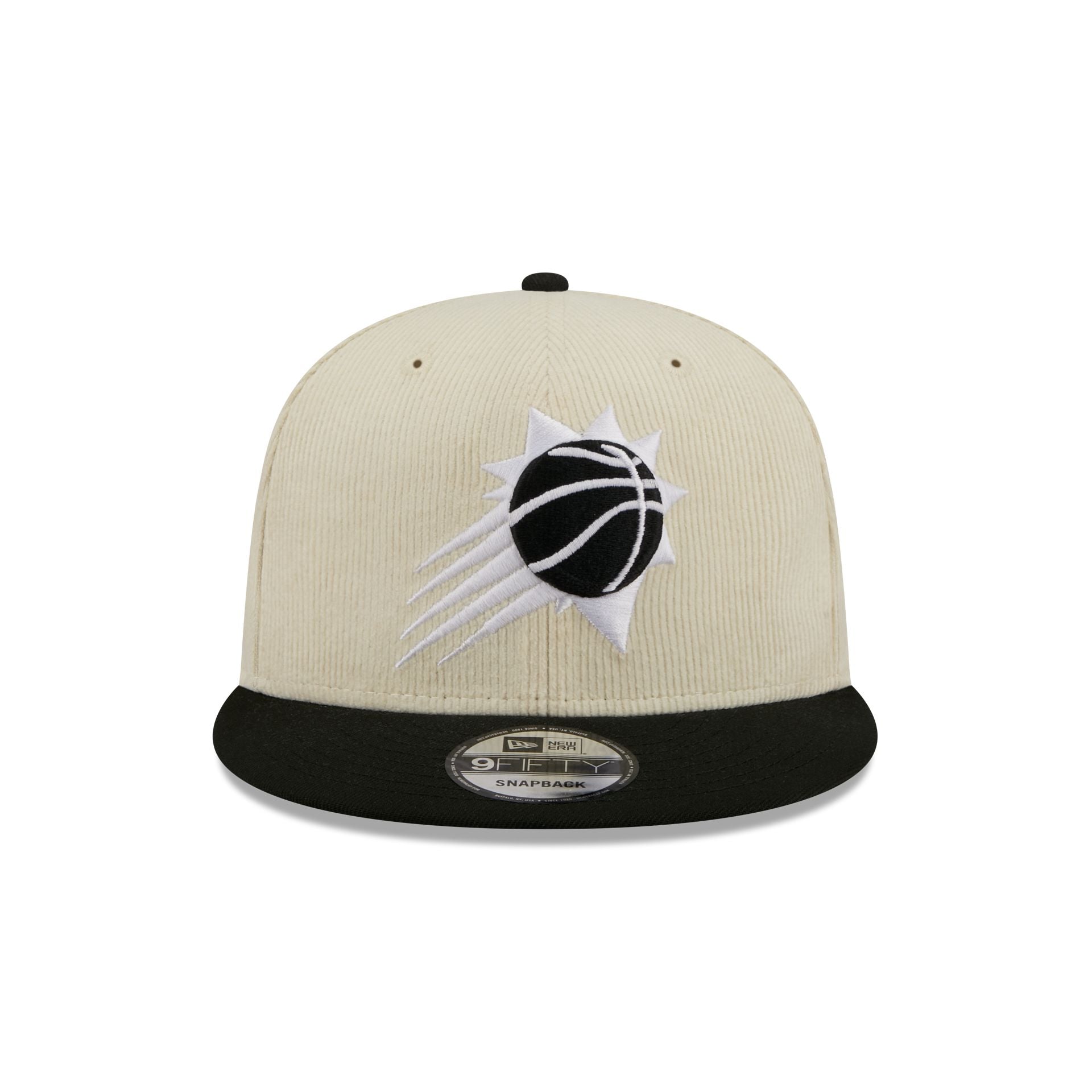 Phoenix Suns 2025 City Edition Chrome White Corduroy 9FIFTY Snapback Hat