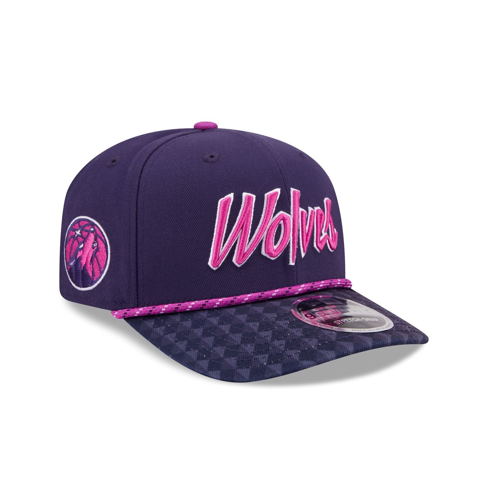 Minnesota Timberwolves 2025 City Edition 9SEVENTY Stretch-Snap Hat