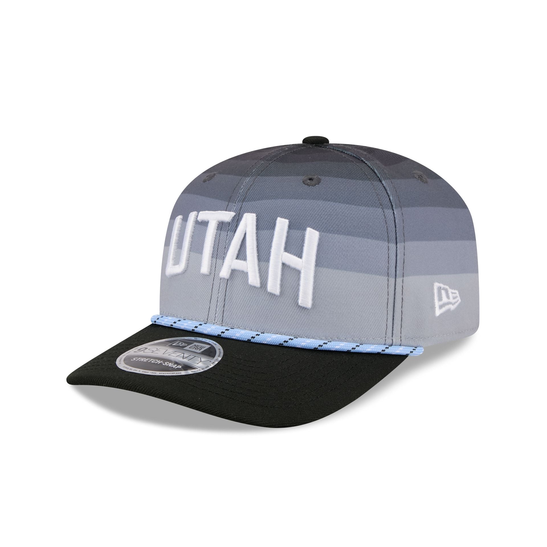 Utah Jazz 2025 City Edition 9SEVENTY Stretch-Snap Hat