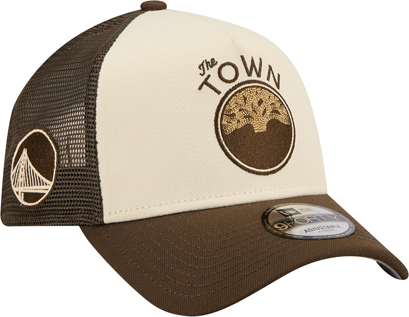 Golden State Warriors 2025 City Edition 9FORTY A-Frame Trucker Hat