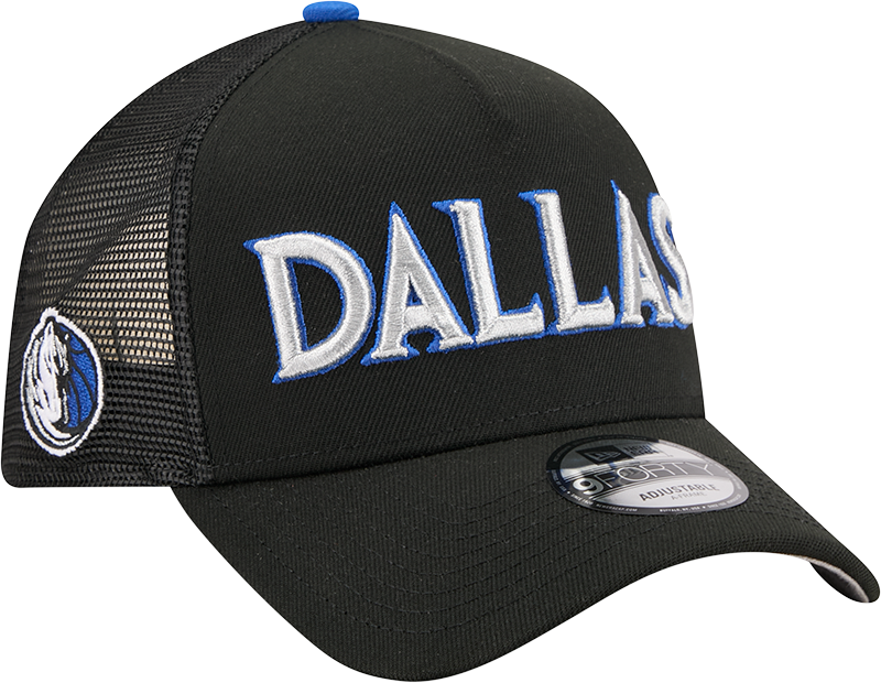 Dallas Mavericks 2025 City Edition 9FORTY A-Frame Trucker Hat