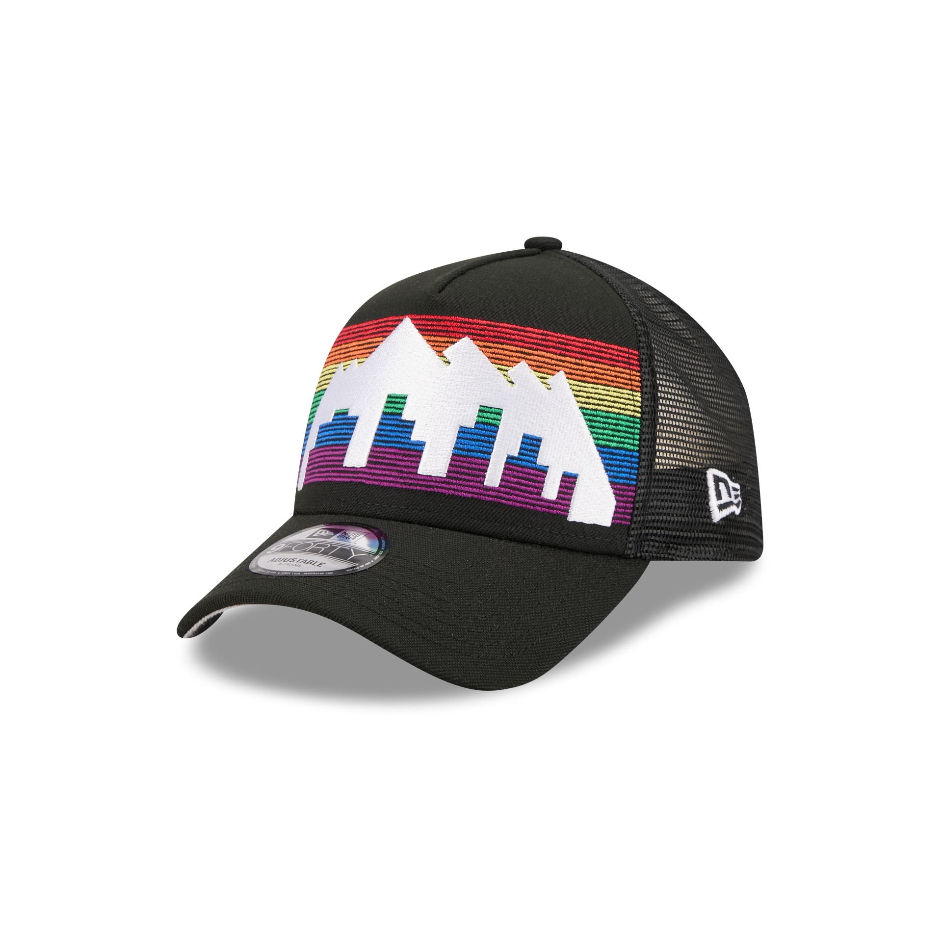 Denver Nuggets 2025 City Edition 9FORTY A-Frame Trucker Hat