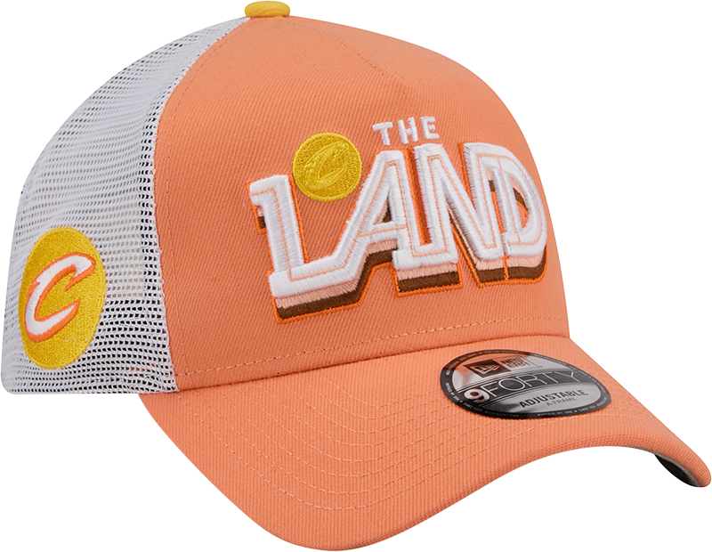 Cleveland Cavaliers 2025 City Edition 9FORTY A-Frame Trucker Hat