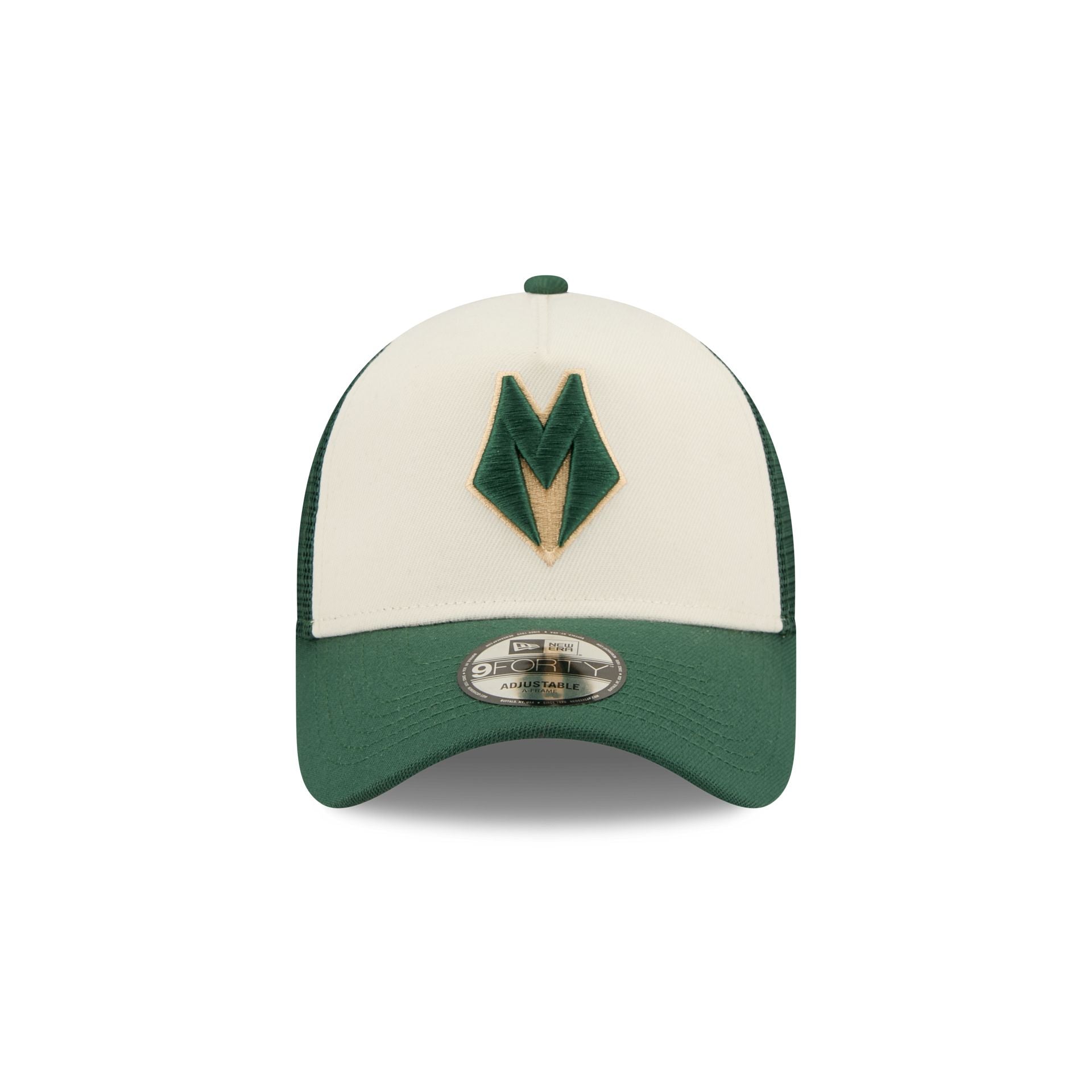 Milwaukee Bucks 2025 City Edition 9FORTY A-Frame Trucker Hat