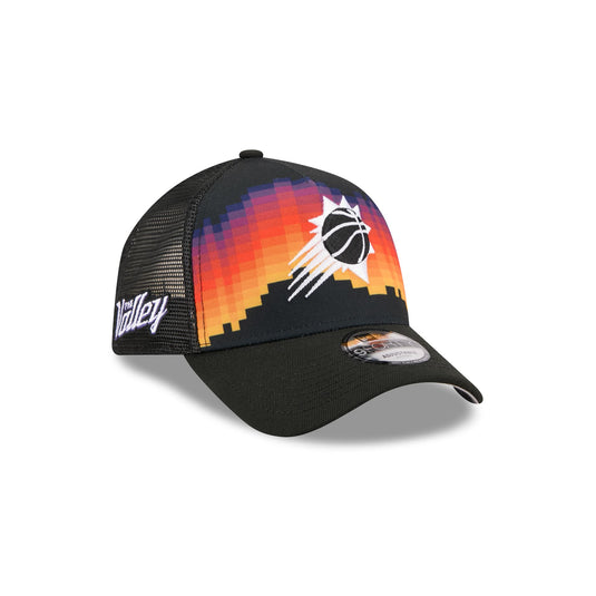 Phoenix Suns 2025 City Edition 9FORTY A-Frame Trucker Hat - New Era Cap