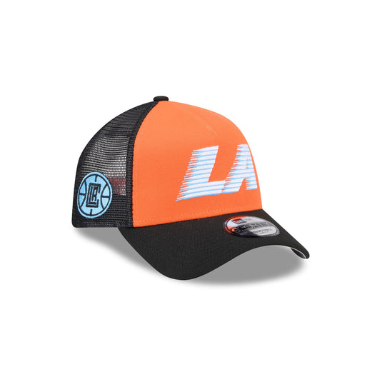 Los Angeles Clippers 2025 City Edition 9FORTY A-Frame Trucker Hat - New Era Cap