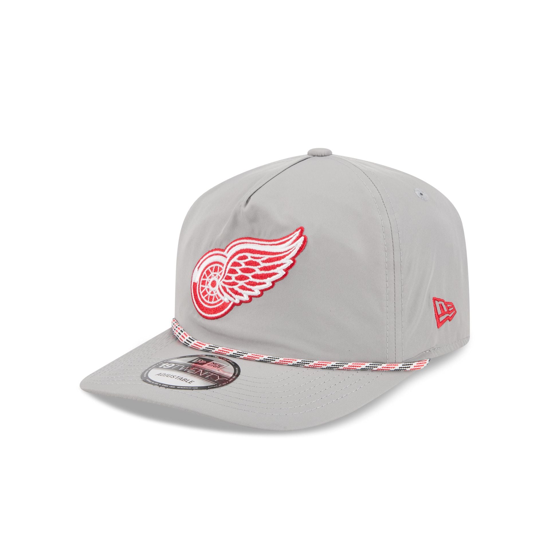 Detroit Red Wings Gray 19TWENTY Snapback Hat