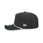 Boston Celtics Black and White Rope 19TWENTY Snapback Hat