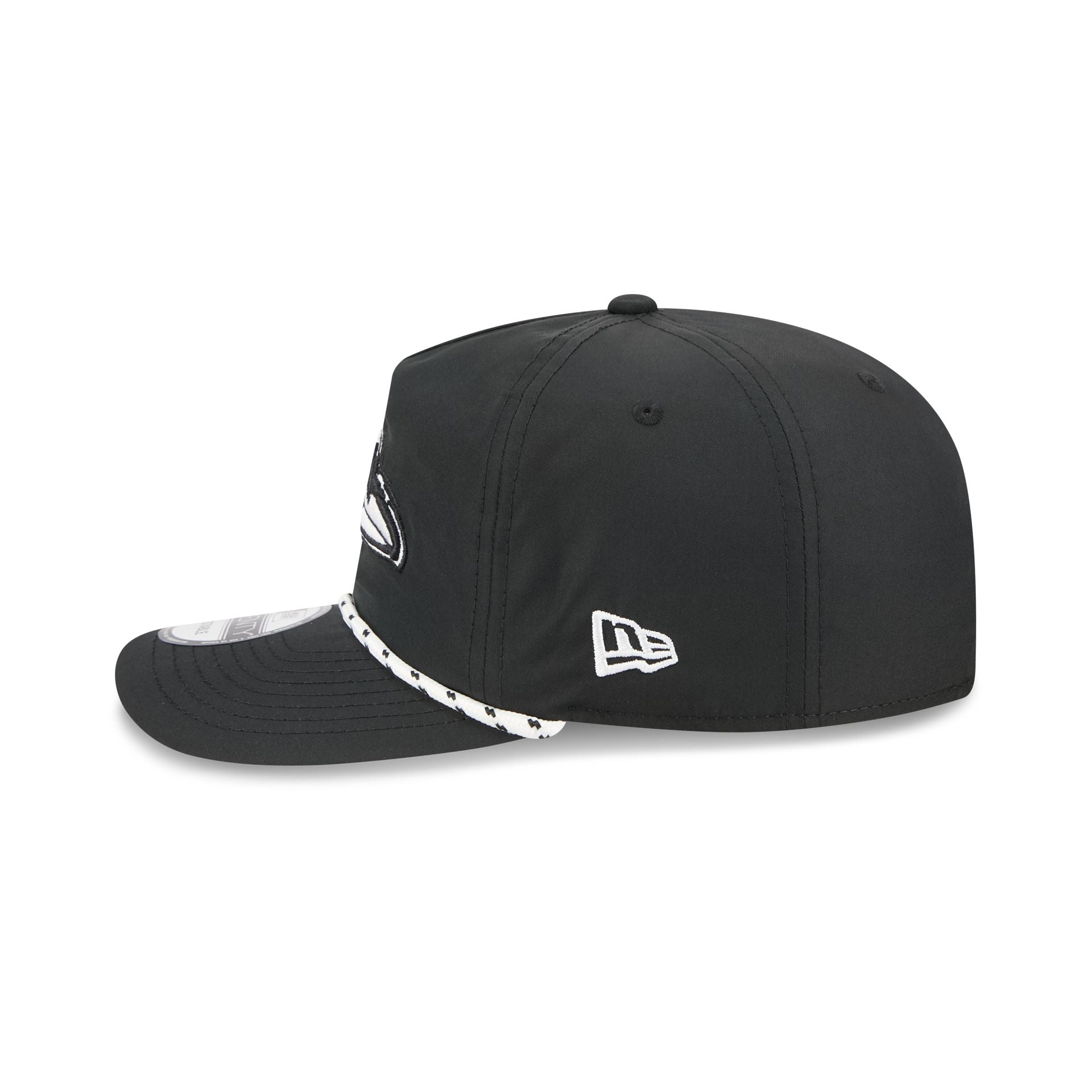 Baltimore Ravens Black and White Rope 19TWENTY Snapback Hat