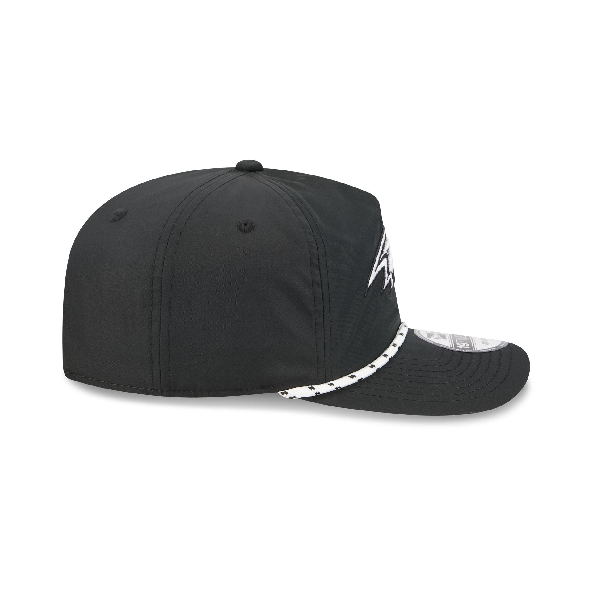 Baltimore Ravens Black and White Rope 19TWENTY Snapback Hat