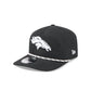 Denver Broncos Black and White Rope 19TWENTY Snapback Hat