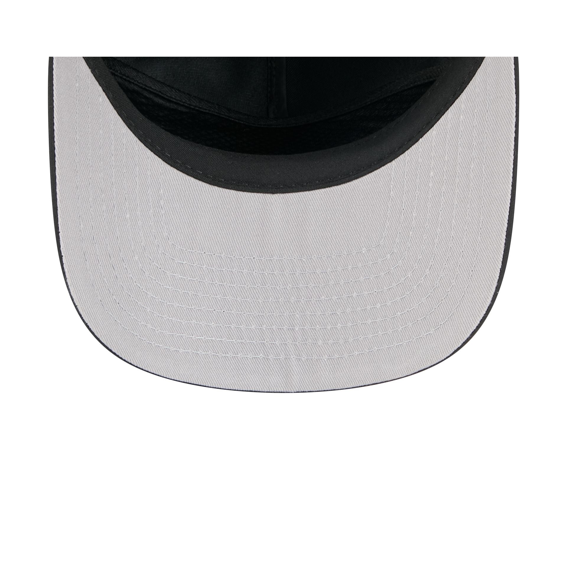 Anaheim Ducks Black and White Rope 19TWENTY Snapback Hat