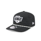 Los Angeles Kings Black and White Rope 19TWENTY Snapback Hat