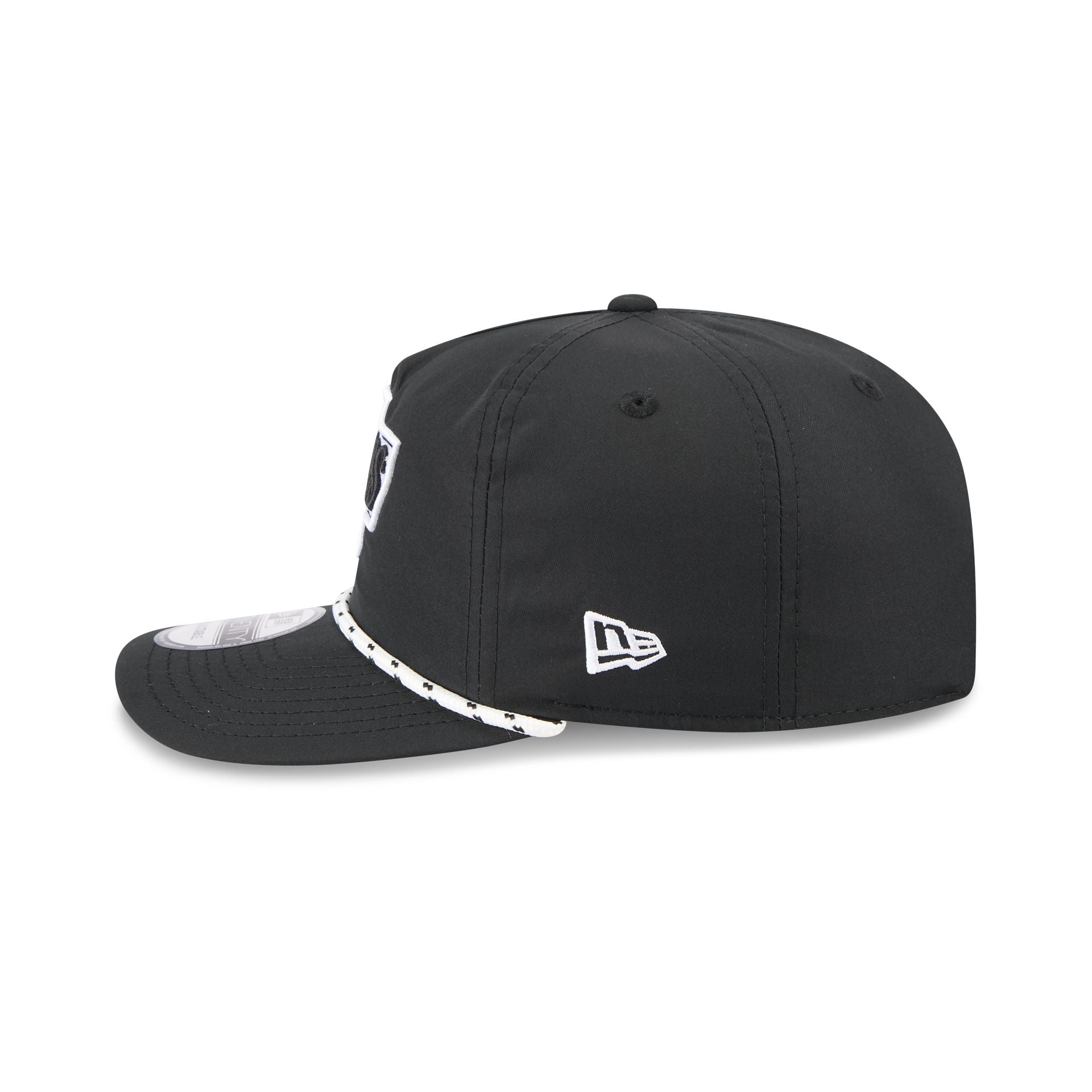 Los Angeles Kings Black and White Rope 19TWENTY Snapback Hat