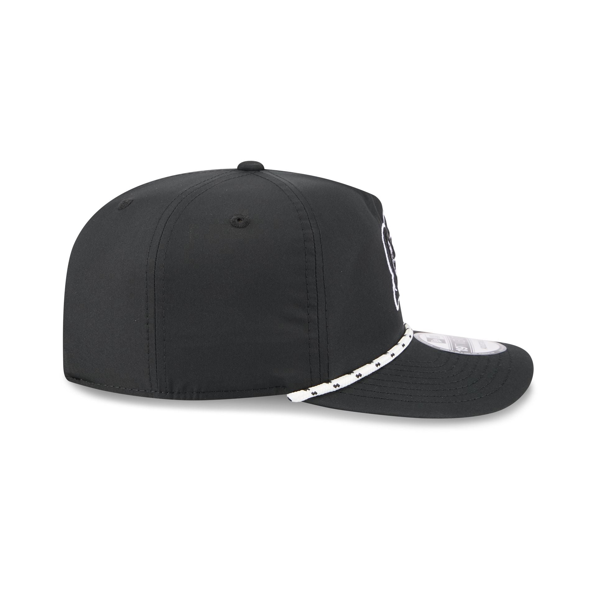 Duke Blue Devils Black and White Rope 19TWENTY Snapback Hat