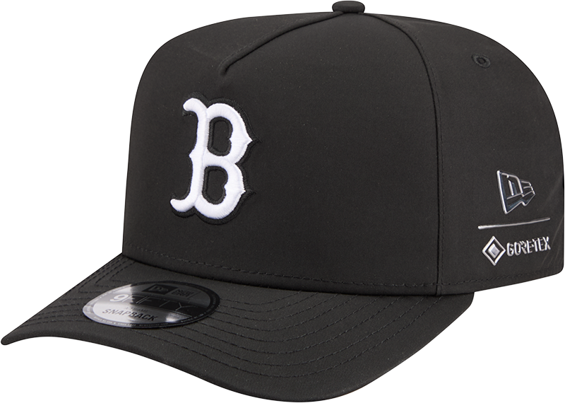 Boston Red Sox GORE-TEX Black 9FIFTY A-Frame Snapback Hat