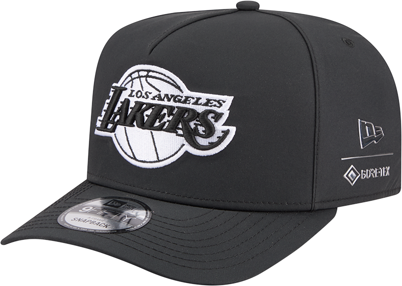 Los Angeles Lakers GORE-TEX Black 9FIFTY A-Frame Snapback Hat