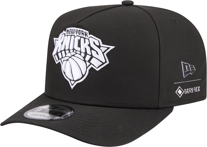 New York Knicks GORE-TEX Black 9FIFTY A-Frame Snapback Hat