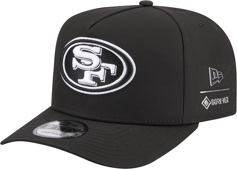San Francisco 49ers GORE-TEX Black 9FIFTY A-Frame Snapback Hat