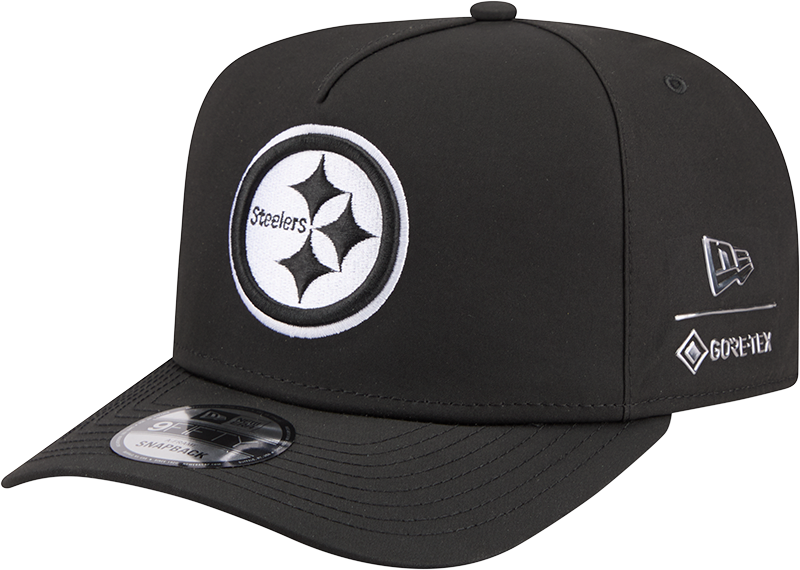 Pittsburgh Steelers GORE-TEX Black 9FIFTY A-Frame Snapback Hat