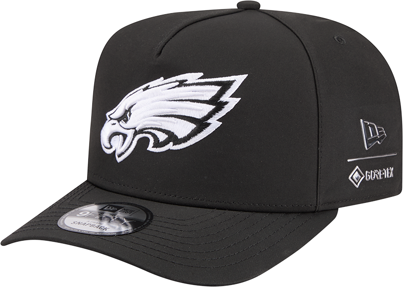 Philadelphia Eagles GORE-TEX Black 9FIFTY A-Frame Snapback Hat