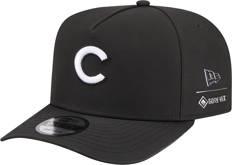 Chicago Cubs GORE-TEX Black 9FIFTY A-Frame Snapback Hat