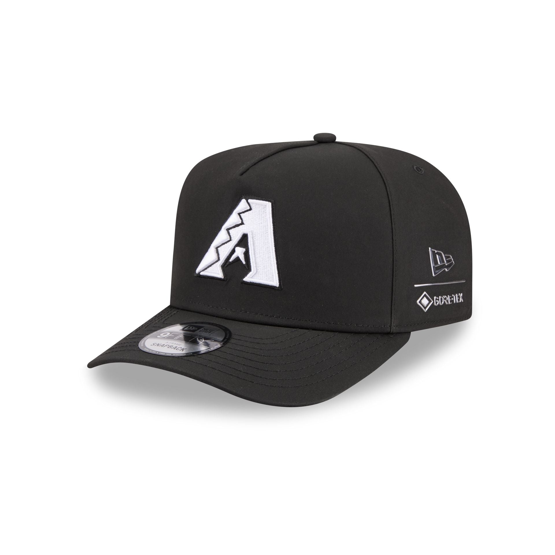 Arizona Diamondbacks GORE-TEX Black 9FIFTY A-Frame Snapback Hat