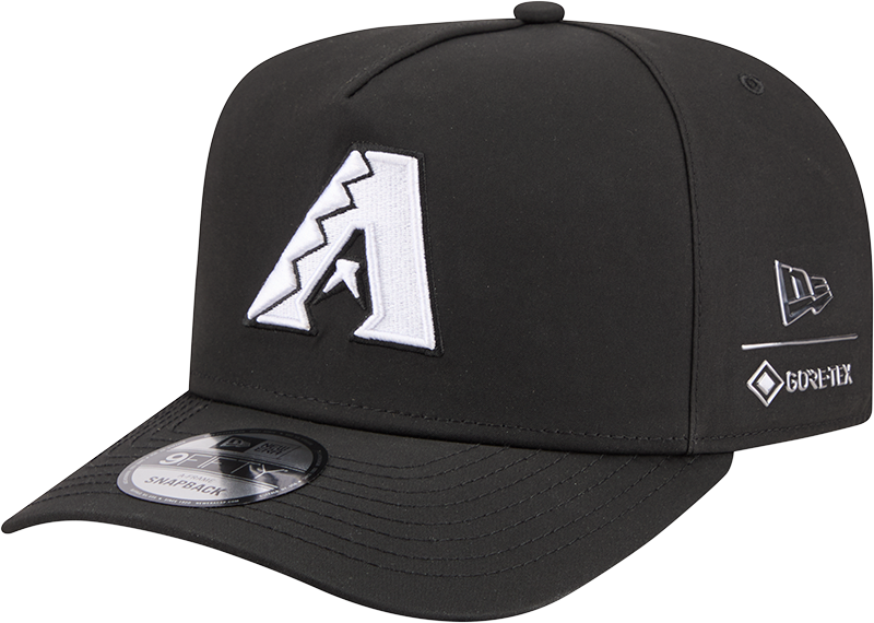 Arizona Diamondbacks GORE-TEX Black 9FIFTY A-Frame Snapback Hat