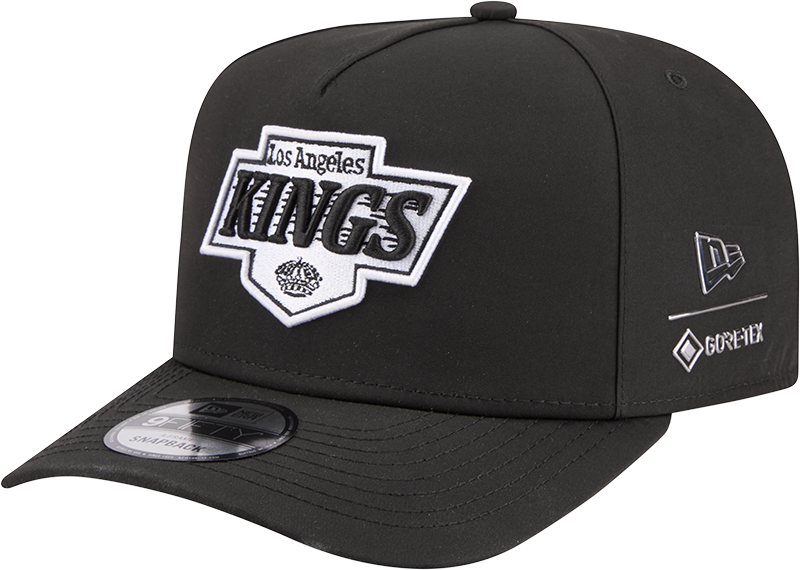Los Angeles Kings GORE-TEX Black 9FIFTY A-Frame Snapback Hat