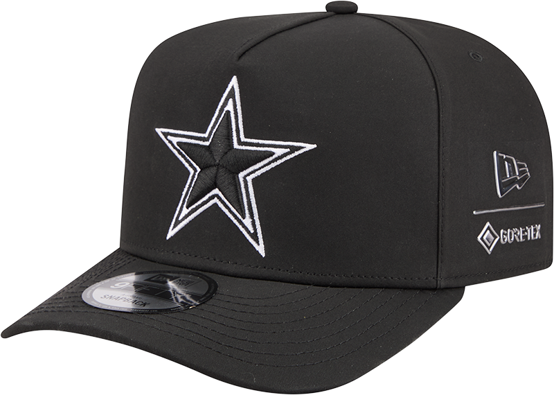 Dallas Cowboys GORE-TEX Black 9FIFTY A-Frame Snapback Hat