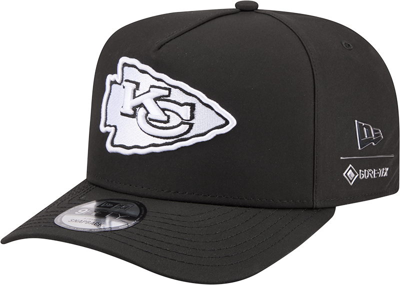 Kansas City Chiefs GORE-TEX Black 9FIFTY A-Frame Snapback Hat