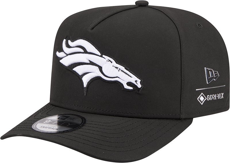 Denver Broncos GORE-TEX Black 9FIFTY A-Frame Snapback Hat