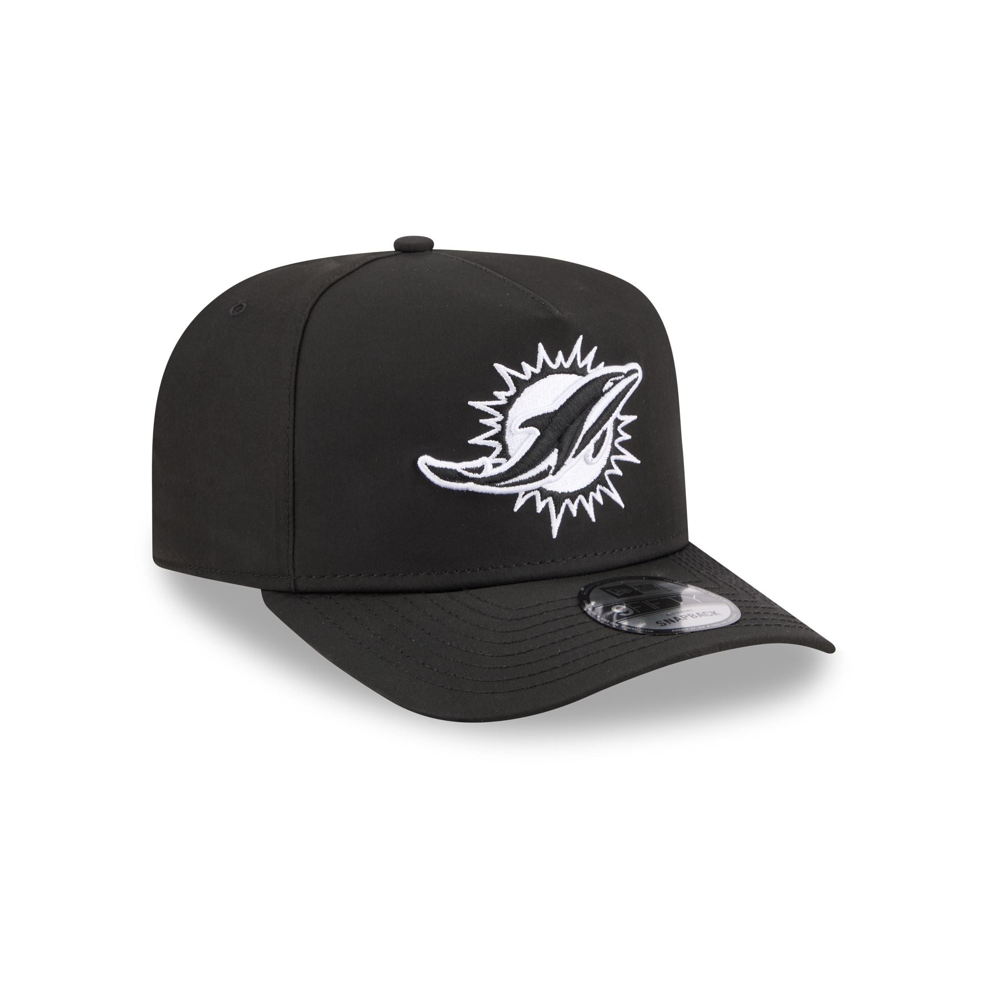 Miami Dolphins GORE-TEX Black 9FIFTY A-Frame Snapback Hat