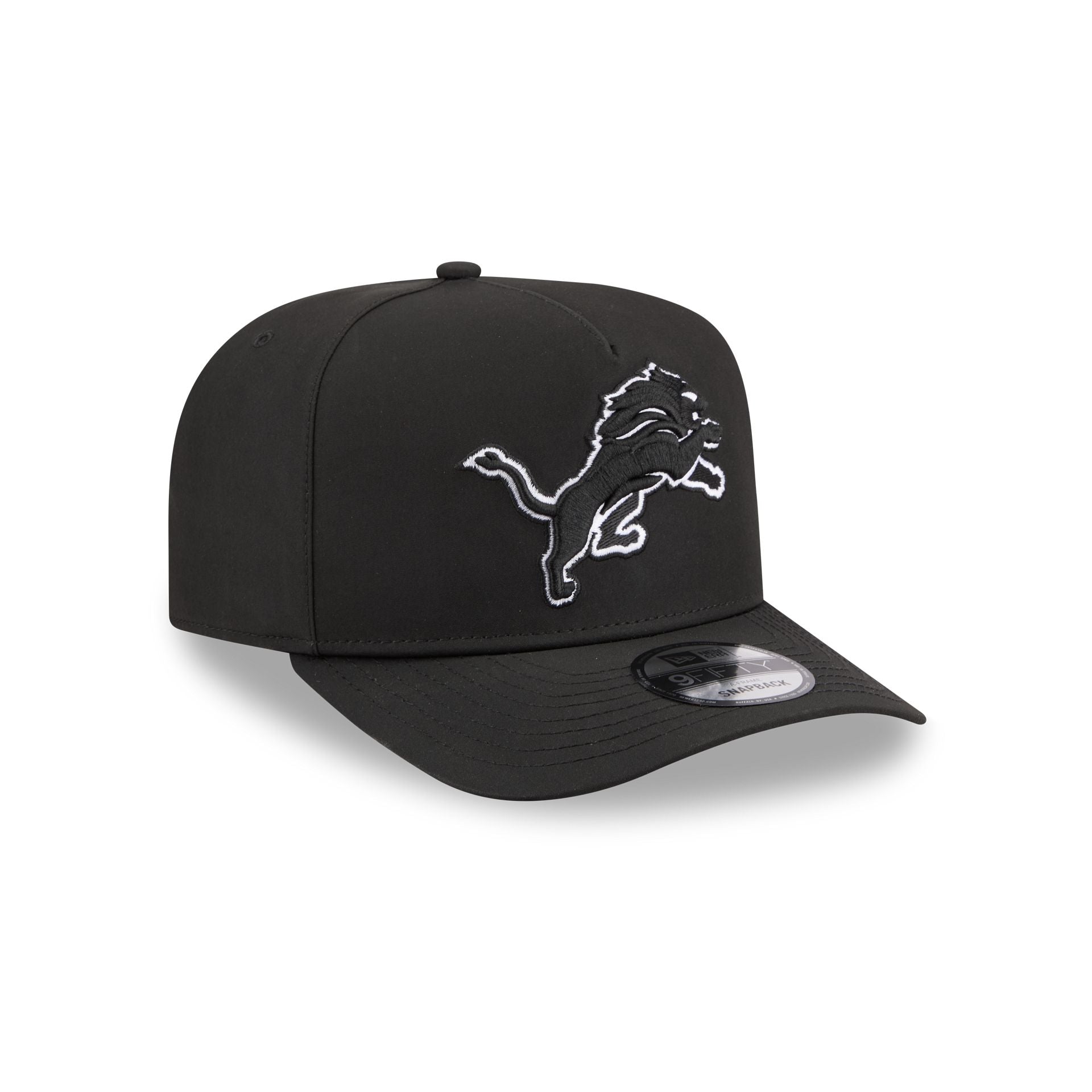 Detroit Lions GORE-TEX Black 9FIFTY A-Frame Snapback Hat