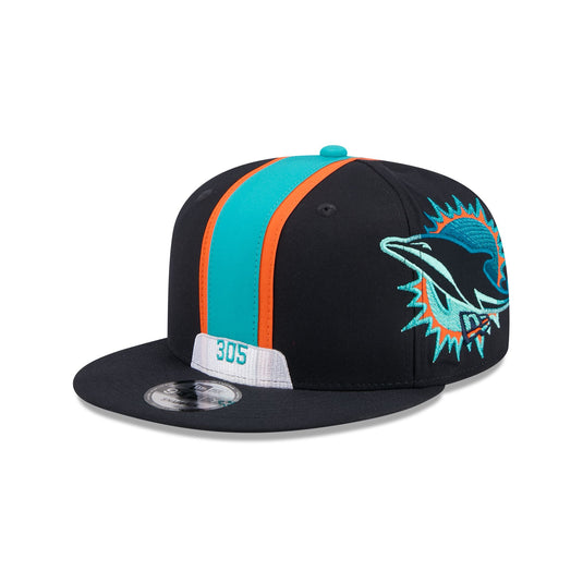 Miami Dolphins 2025 NFL Rivalries Helmet Pack 9FIFTY Snapback Hat - New Era Cap