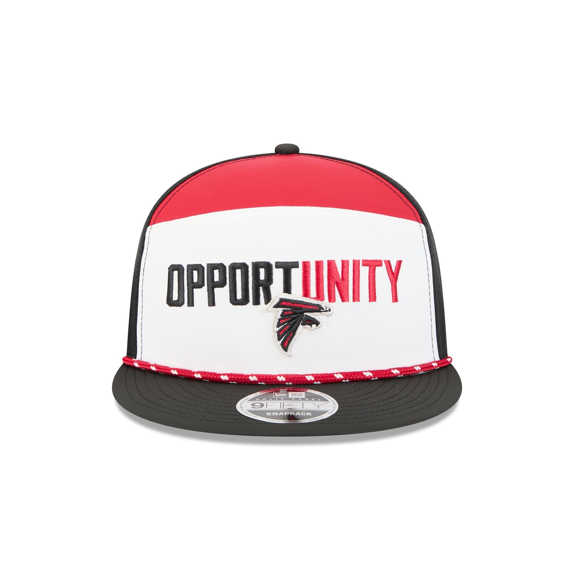 Atlanta Falcons 2025 Inspire Change Split Panel 9FIFTY Snapback Hat