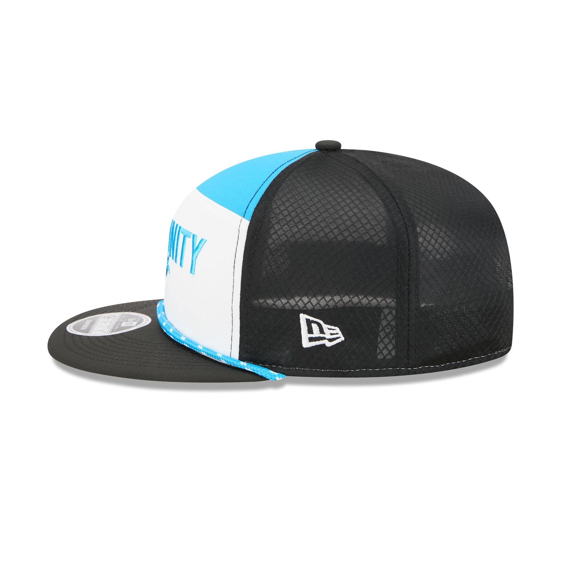 Carolina Panthers 2025 Inspire Change Split Panel 9FIFTY Snapback Hat
