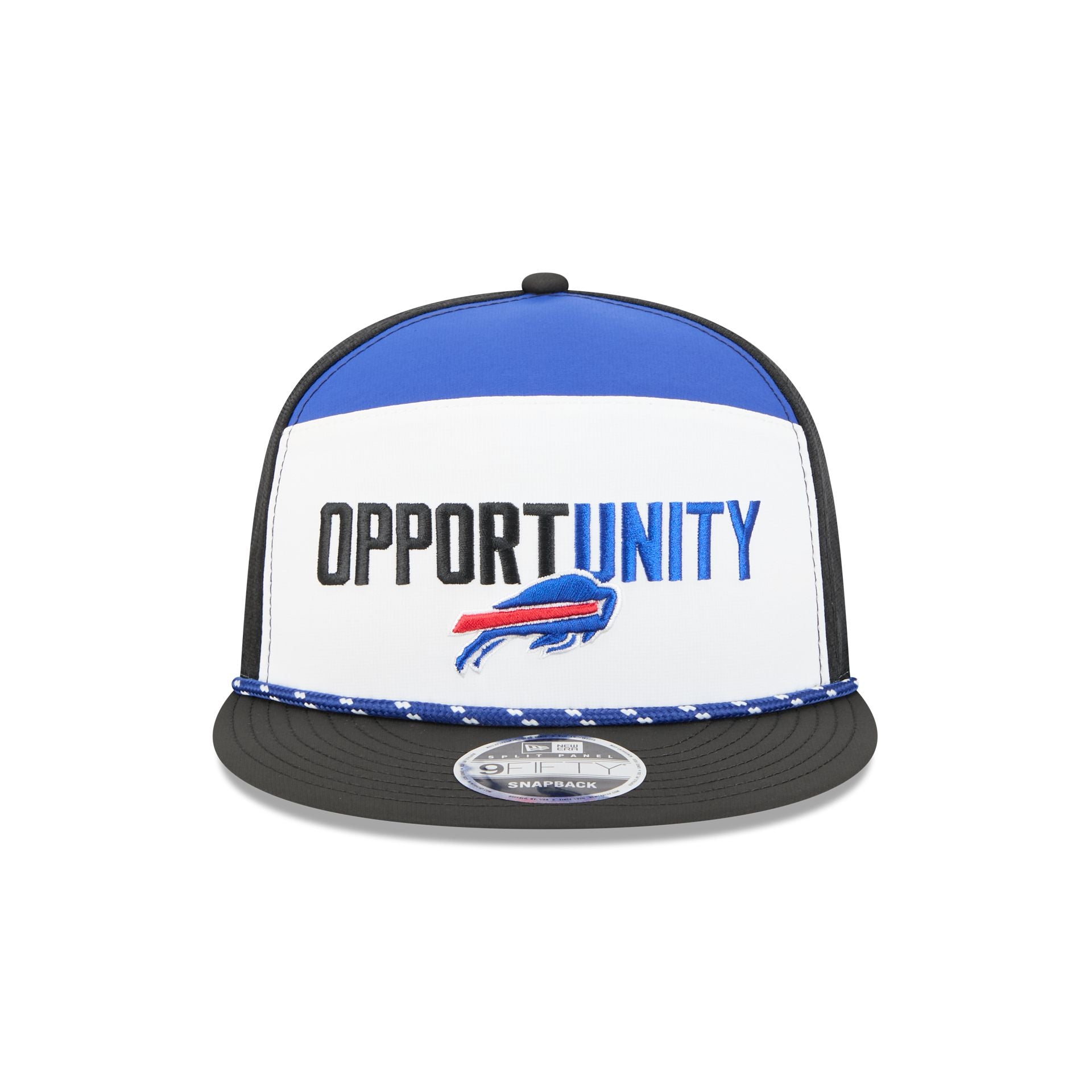 Buffalo Bills 2025 Inspire Change Split Panel 9FIFTY Snapback Hat