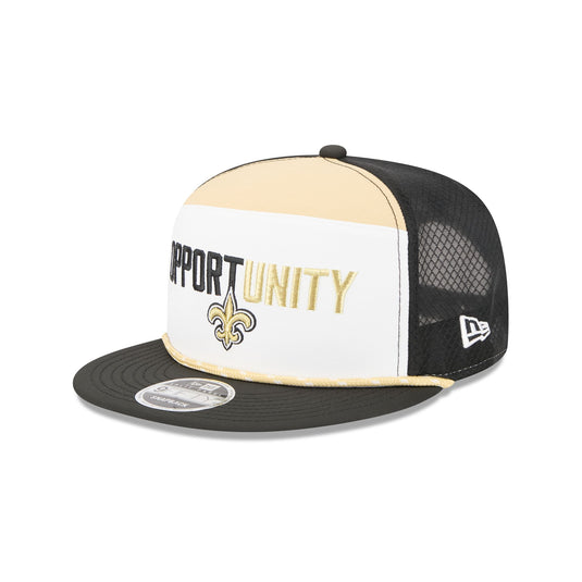 New Orleans Saints 2025 Inspire Change Split Panel 9FIFTY Snapback Hat - New Era Cap