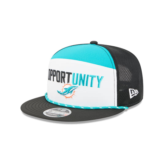 Miami Dolphins 2025 Inspire Change Split Panel 9FIFTY Snapback Hat - New Era Cap
