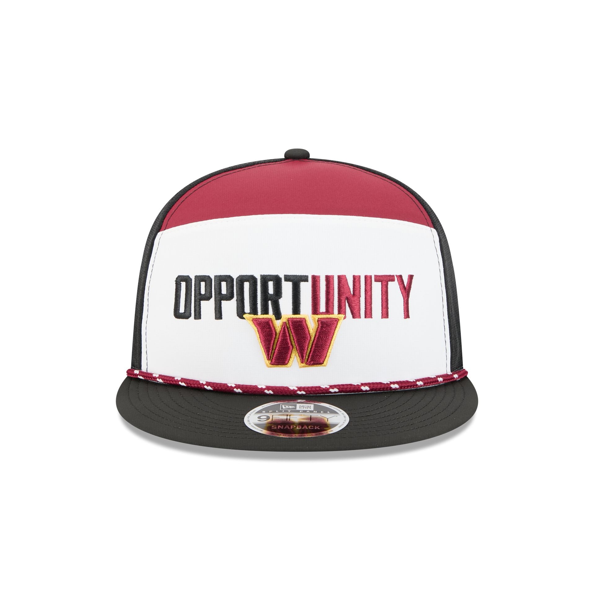 Washington Commanders 2025 Inspire Change Split Panel 9FIFTY Snapback Hat