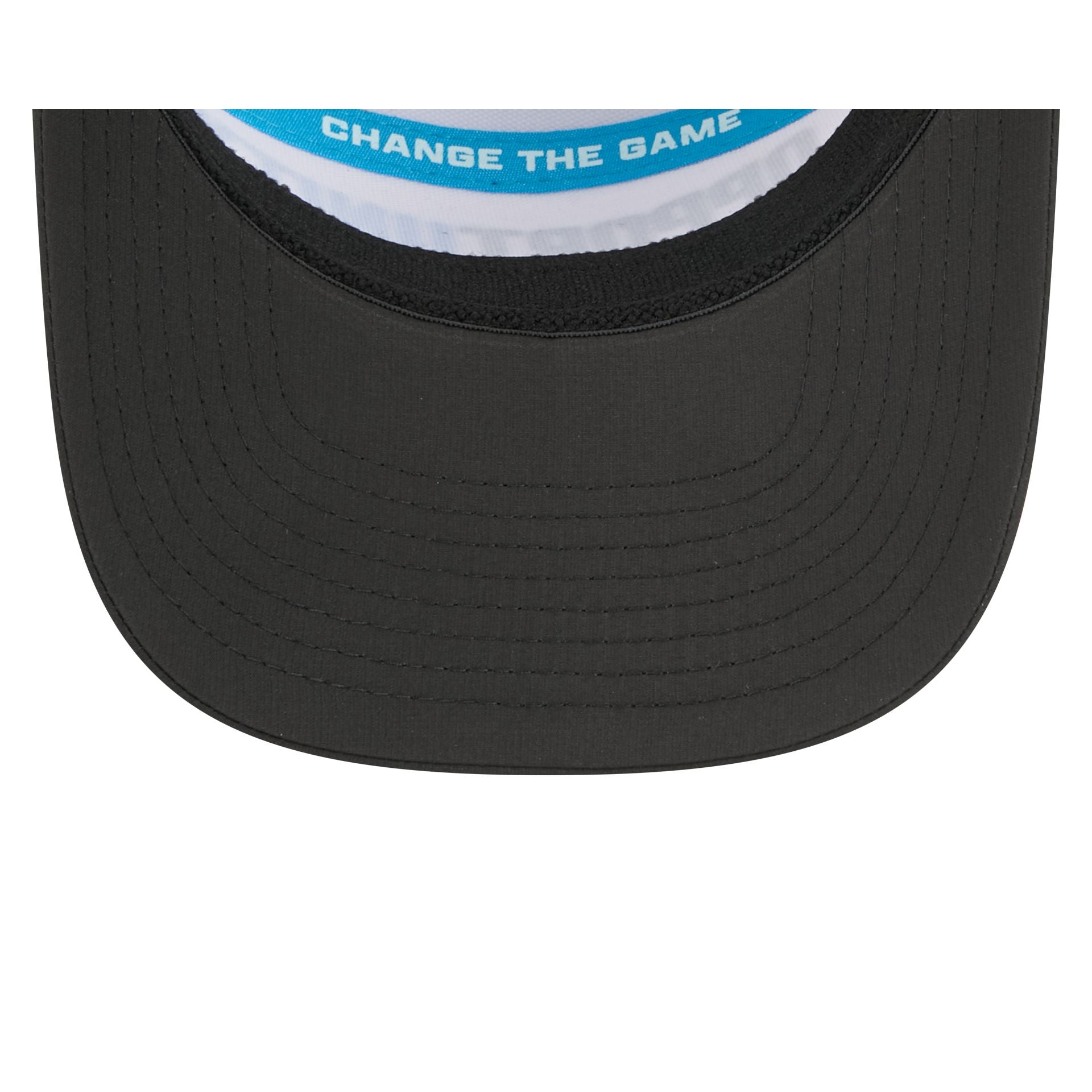 Carolina Panthers 2025 Inspire Change Split Panel 9SEVENTY Trucker Hat