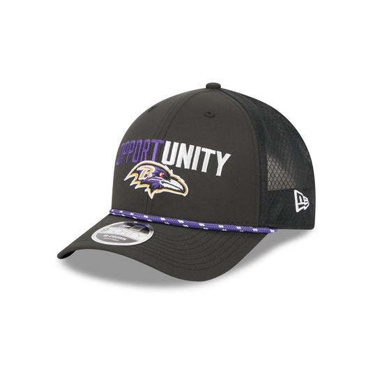 Baltimore Ravens 2025 Inspire Change 9FORTY M-Crown Snapback Hat - New Era Cap