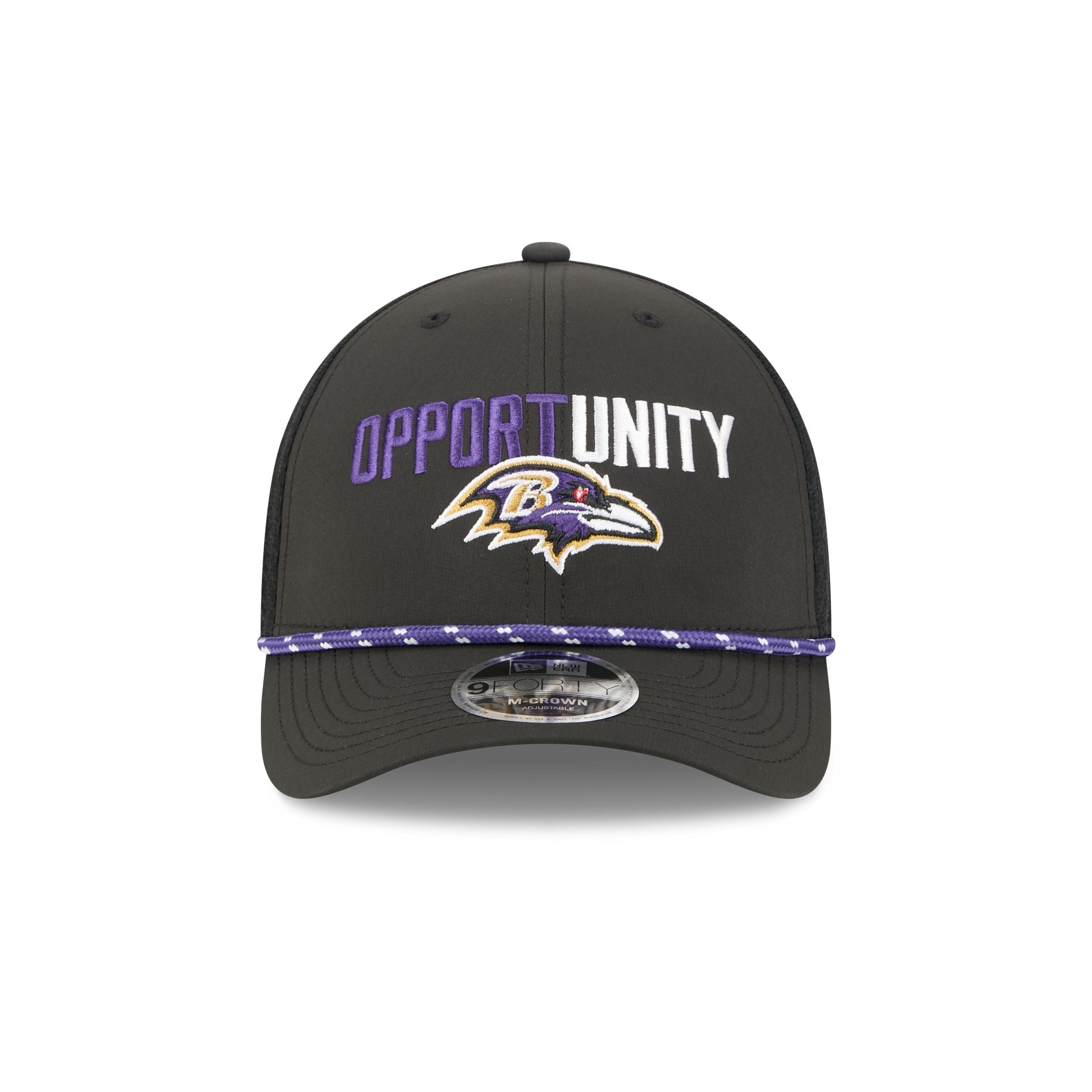 Baltimore Ravens 2025 Inspire Change 9FORTY M-Crown Snapback Hat