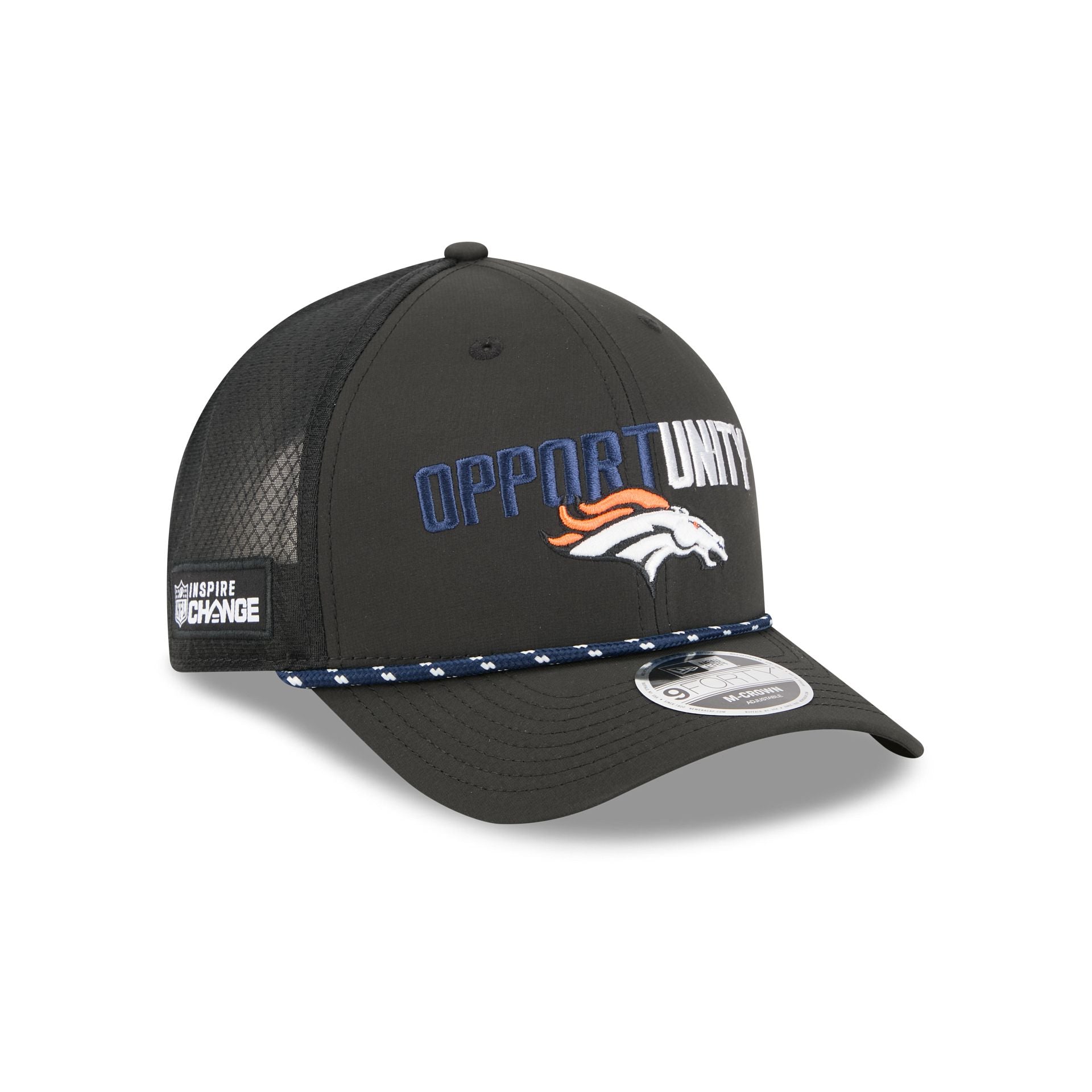 Denver Broncos 2025 Inspire Change 9FORTY M-Crown Snapback Hat