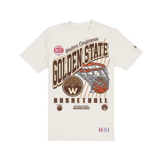 Golden State Warriors 2025 City Edition Stone T-Shirt - New Era Cap